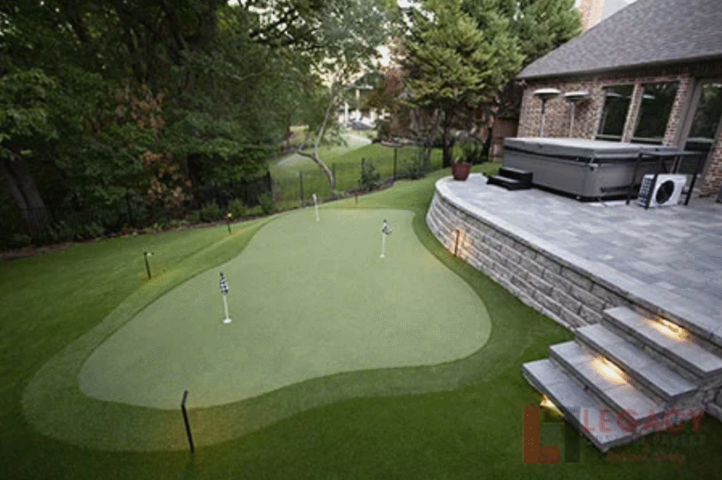 kids outdoor gym turf