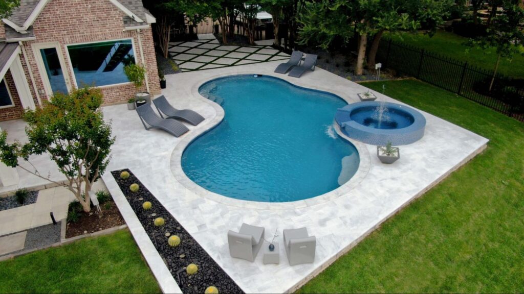 pool deck spring cleaning