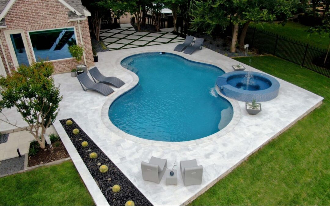 pool deck spring cleaning