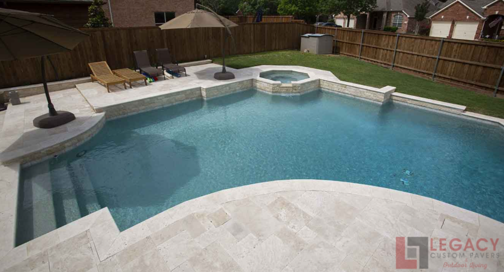 Pool deck firework safety
