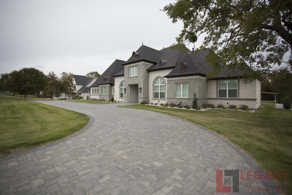 Multi-sport driveway pavers