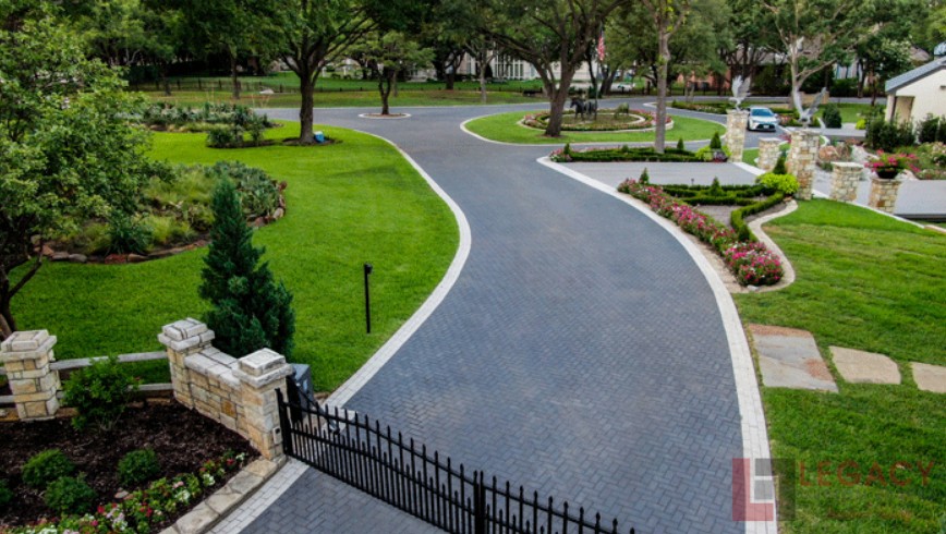 Multi-sport driveway pavers